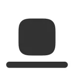 Align Bottom SVG Icon